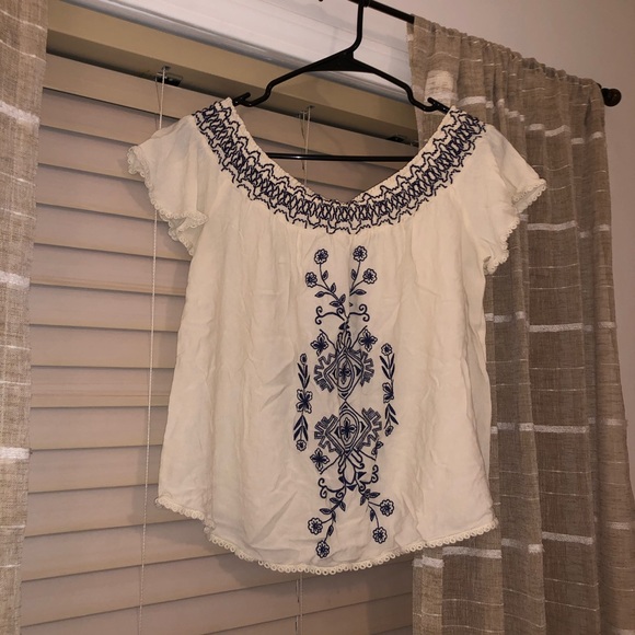 Xhilaration Tops - Xhilaration Off-The-Shoulder Blouse